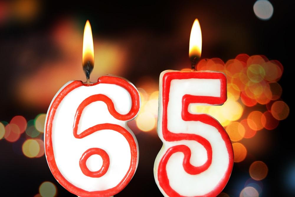 Turning 65 Candles