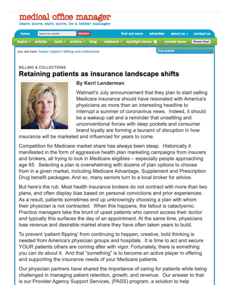 Kerri Lenderman MedicareCompareUSA CEO